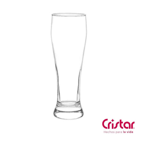 Vaso Cervecero Berlín 19 oz, diseño alto y estilizado, ideal para cervezas artesanales y tradicionales, presentación individual.