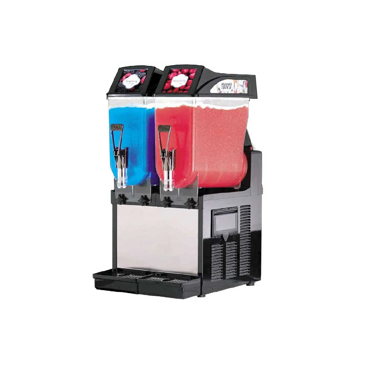 Granizadora 2 Tanques - 12L NUEVA FROSTY DREAM NEGRA