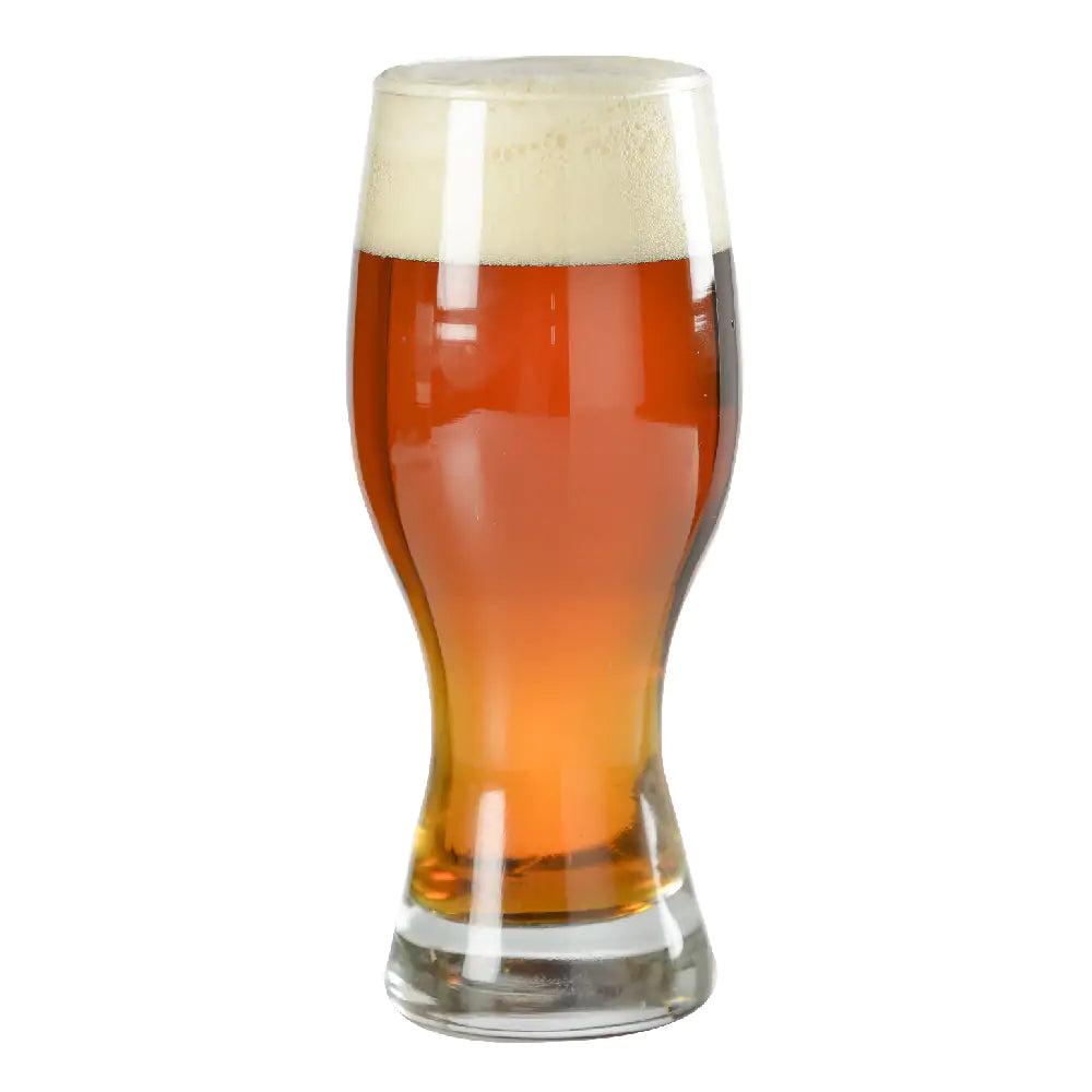 Vaso Cervecero Munich 14 3/4 oz, diseño estilizado y alargado, ideal para cervezas, presentación individual.