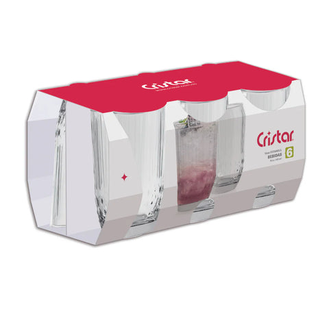 Vaso Estambul 443ml x6 und