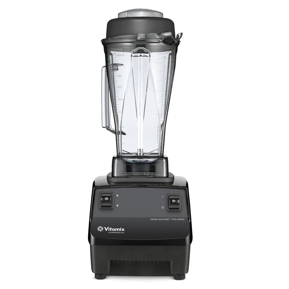 Licuadora Vitamix de 2.0 litros con motor de 2.3 HP, controles manuales y vaso duradero sin BPA.