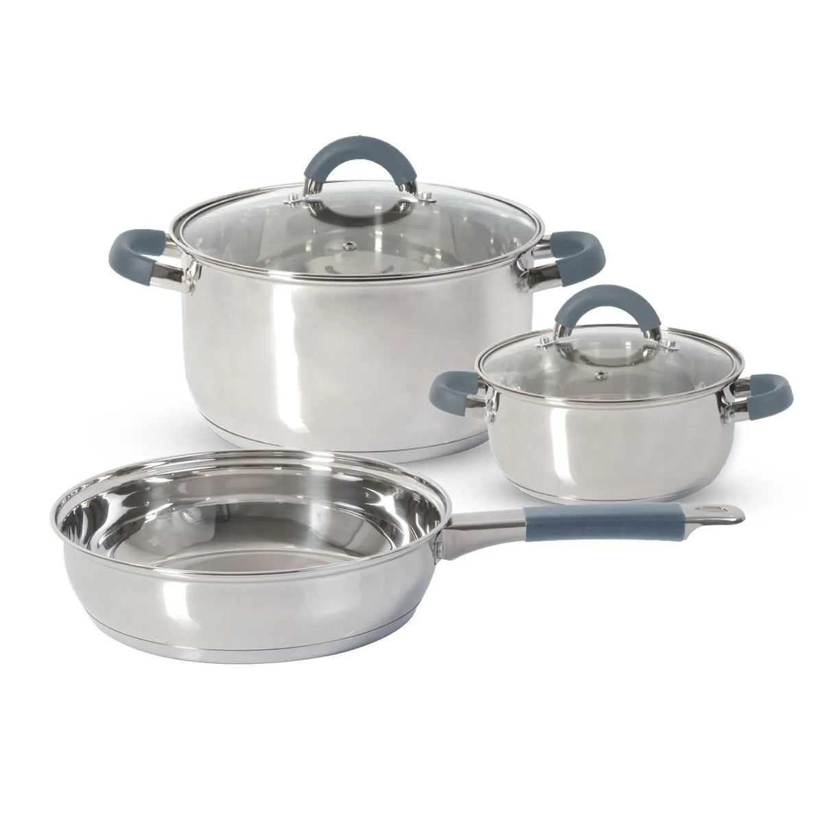 BATERIA 5 PZS ACERO INOX INDUCC