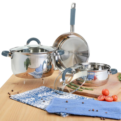 BATERIA 5 PZS ACERO INOX INDUCC