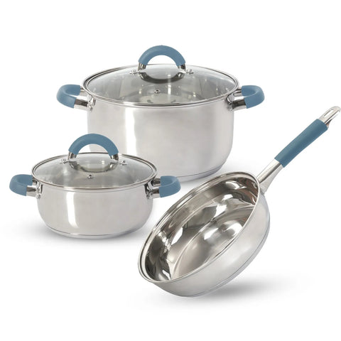 BATERIA 5 PZS ACERO INOX INDUCC