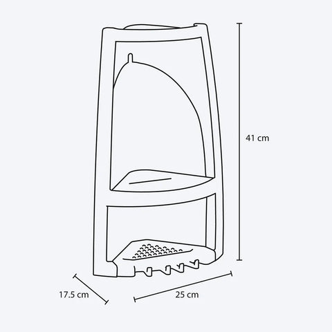 ESQUINERO BAÑO TERMO PLAST - RIMAX