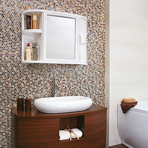 GABINETE PARA BAÑO CON ESPEJO - RIMAX