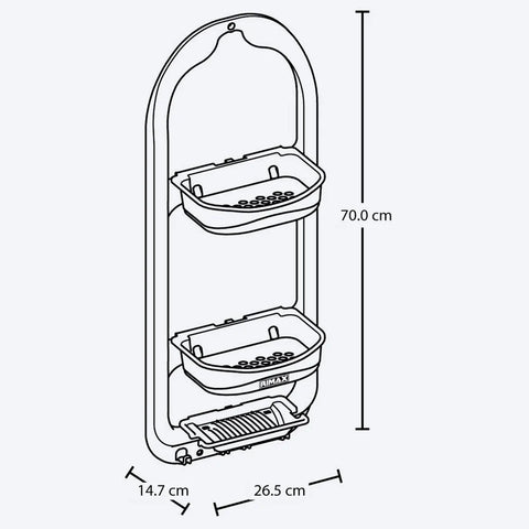 ORGANIZADOR DE DUCHA - RIMAX