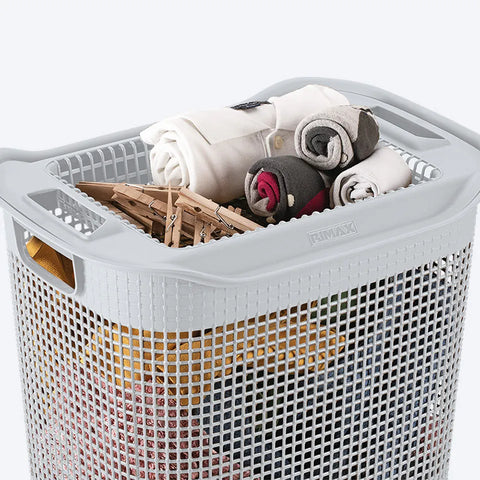 CESTA ROPA RECTANGULAR LINUM - RIMAX