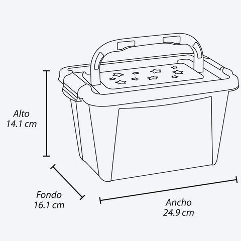 CAJA ORGANIZADORA 3.5 LTS NAT - RIMAX