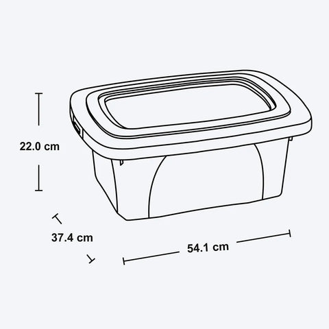 CAJA MULTIUSO 20L NAT - RIMAX