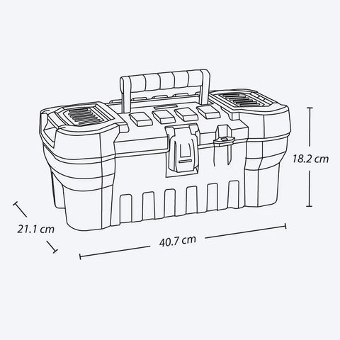 CAJA 16 HTAS CERRADURA
