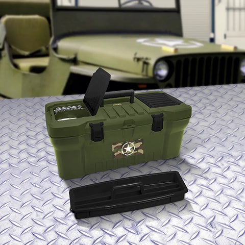 CAJA 20 HTAS CERRADURA PLAST ARMY-  RIMAX