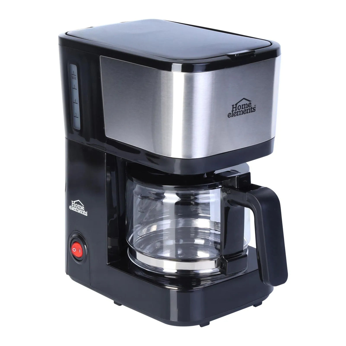 CAFETERA ELECTRICA 6 TZS ELEG ACERO INOX
