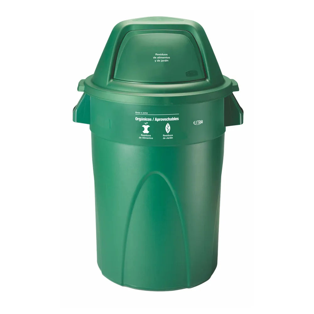 CONTENEDOR ELITE 121L VERDE NO PAROVECHABLE