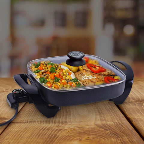 ASADOR ELECTRICO CUADRADO 30X30CM T/V HE116B-3030