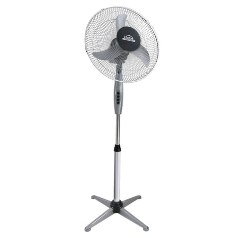 VENTILADOR 16" PEDESTAL GRIS HE-SF16G