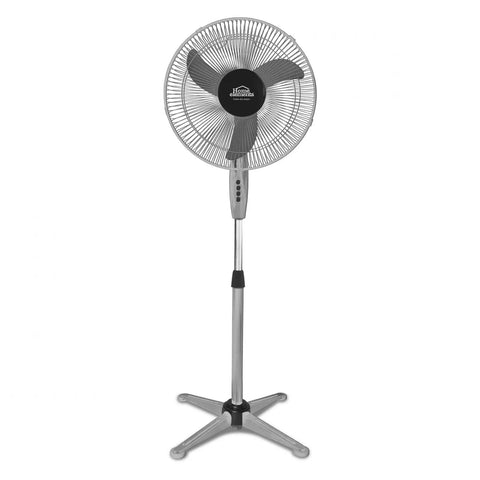 VENTILADOR 16" PEDESTAL GRIS HE-SF16G
