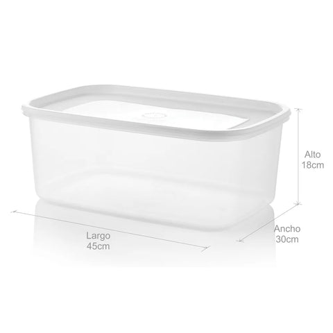 CAJA ORGANIZADORA PLUS 16L BLANCA ESTRA