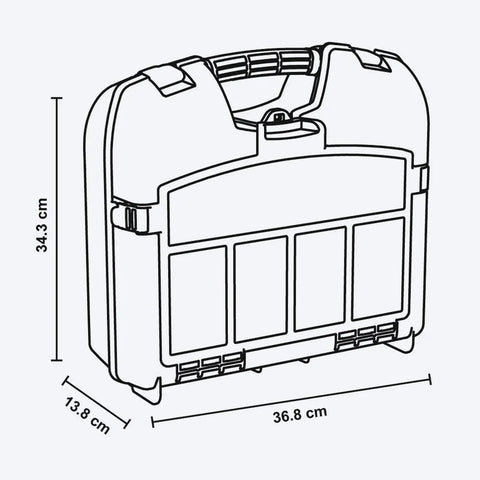 CAJA HTAS ELECTRICAS NEGRO - RIMAX