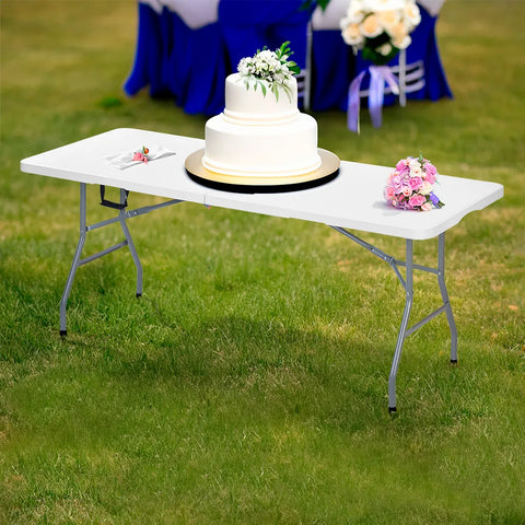 MESA PLEGABLE BANQUETERA PEQUE BLANCO - RIMAX