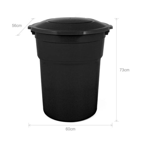 TANQUE RECICLADO 100 LT NEGRO