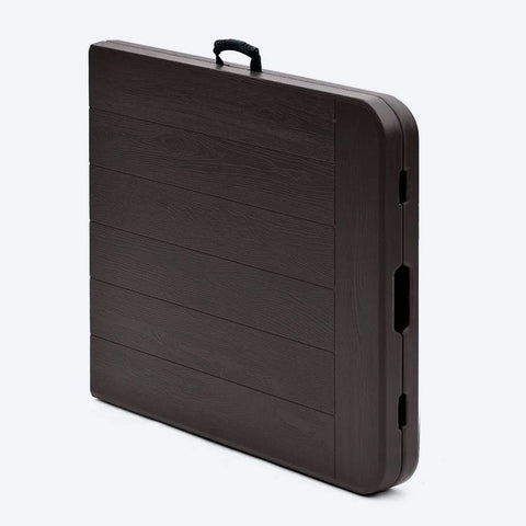 MESA PLEGABLE APARIENCIA MADERA