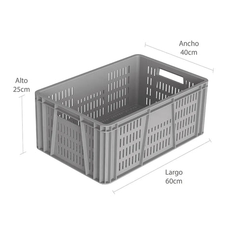 CANASTILLA 60X40X25 GRIS