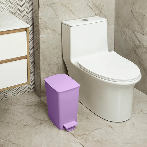 BASURERO PEDAL SLIM 8LTS