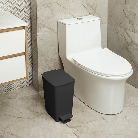 BASURERO PEDAL SLIM 8LTS