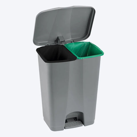 BASURERO 60L DOBLE -  RIMAX