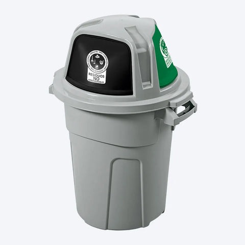 BASURERO RESIDUOS 100 LT 3 COMPART - RIMAX