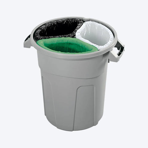 BASURERO RESIDUOS 100 LT 3 COMPART - RIMAX