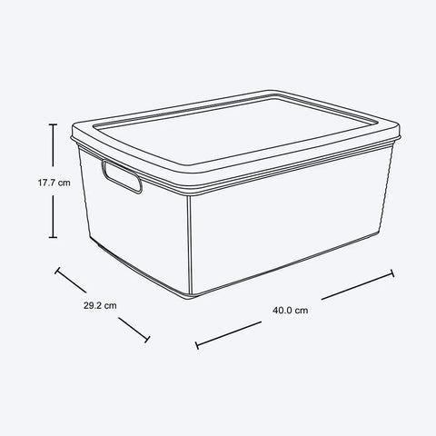 CANASTA FIQUE C/TAPA 13.5 LTS - RIMAX
