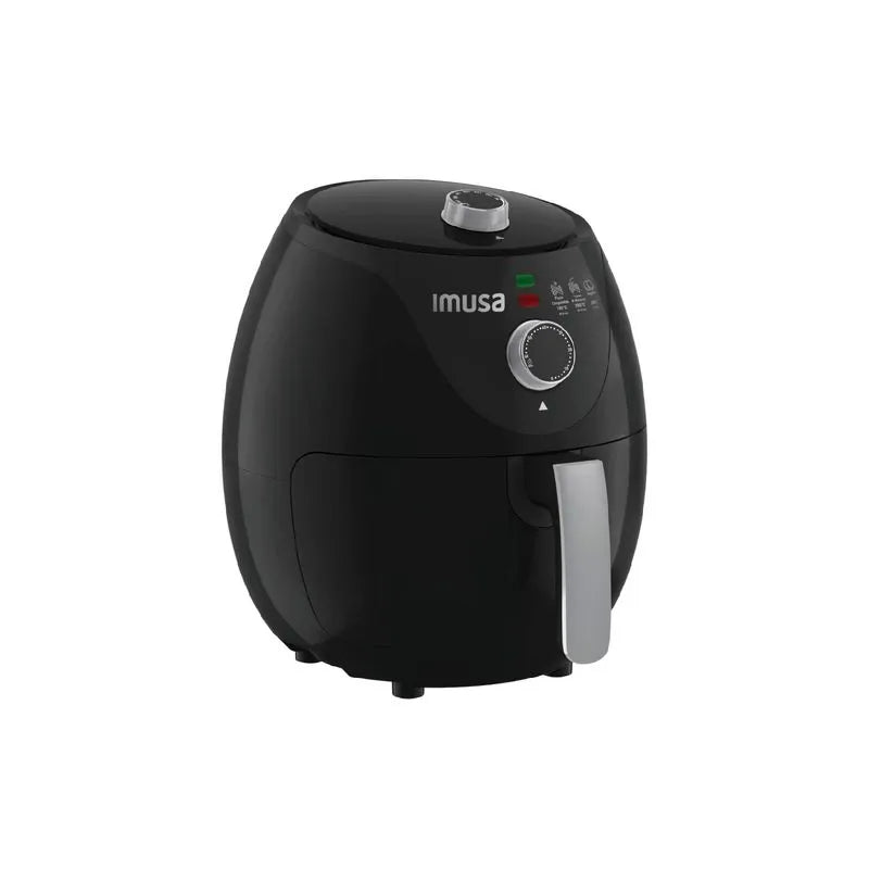 Freidora de Aire IMUSA Airfryer Esencial de 3,2 litros, compacta y versátil, para cocinar sin aceite de forma saludable.