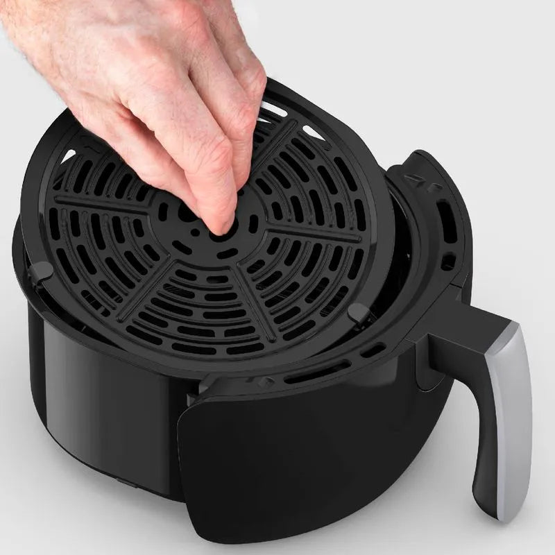 Freidora de Aire IMUSA Airfryer Esencial de 3,2 litros, compacta y versátil, para cocinar sin aceite de forma saludable.