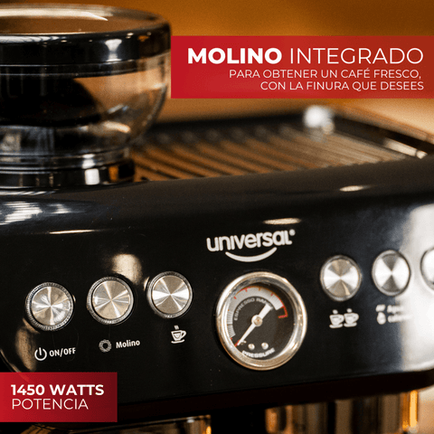 CAFETERA ESPRESSO CON MOLINO