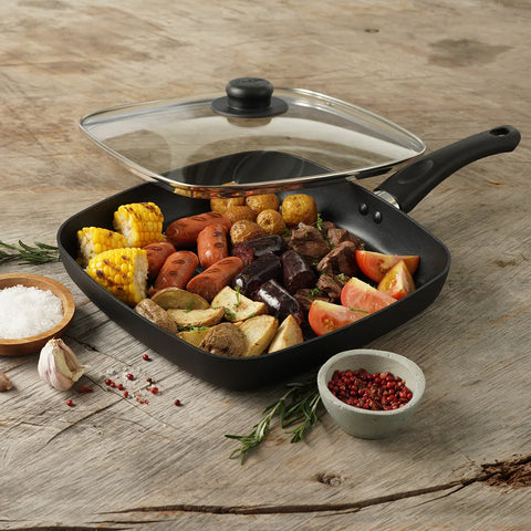 PLANCHA GRILL ALIADA 28X28 TV