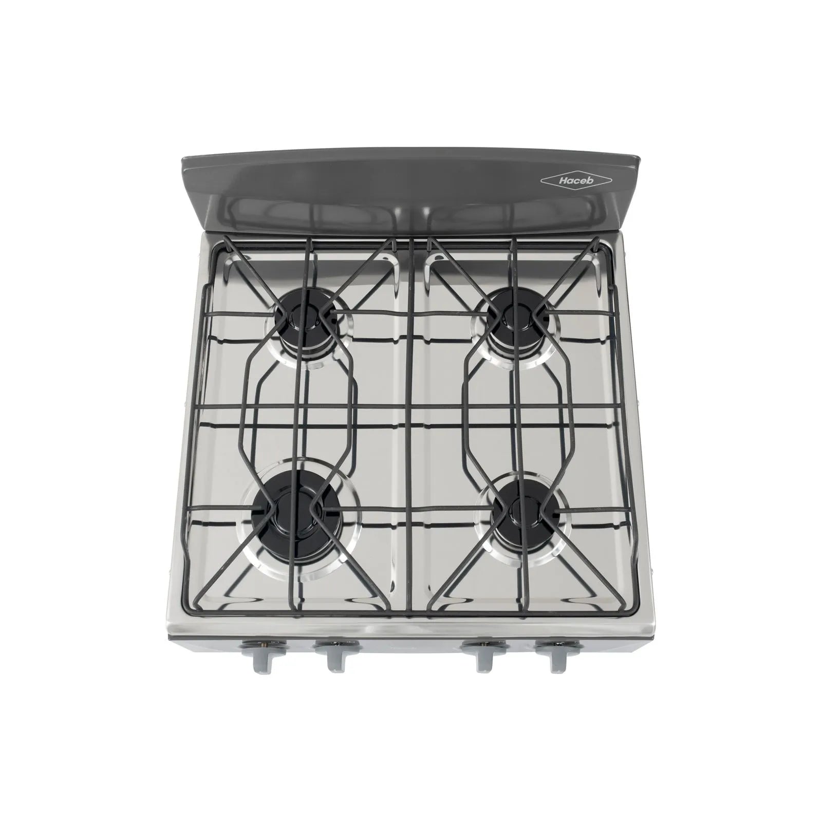 Estufa De Mesa Avellana T Gas Propano Haceb, diseño compacto y duradero, ideal para espacios pequeños y cocinas modernas.