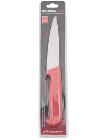 CUCHILLO PROF 6 ROJO