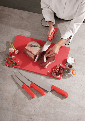 CUCHILLO PROF 6 ROJO