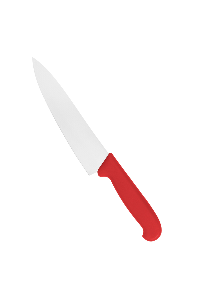 CUCHILLO PROF 10 ROJO