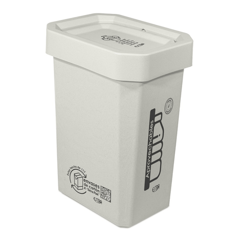 PAPELERA VAIVEN 26 ECOBINS LT BLANCO APRO ESTRABI