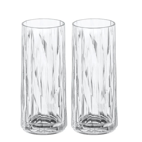 SETX 2 VASOS BEBIDAS POLICARPON 250 Ml NT