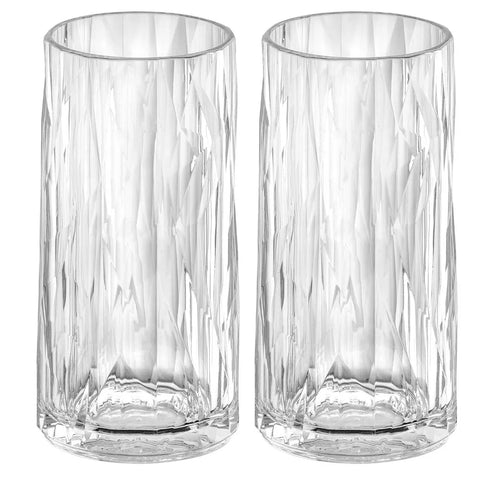 SET X 2 VASOS BEBIDAS CILINDRO 300 Ml NT