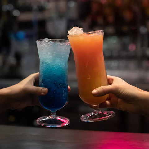 SET X 2 COPA MALTEADA POLICARB 400 Ml