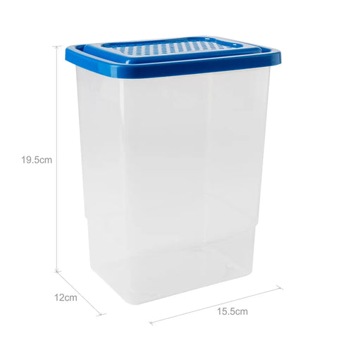 RECIPIENTE BASICO ALTO 2L AZUL ESTRA