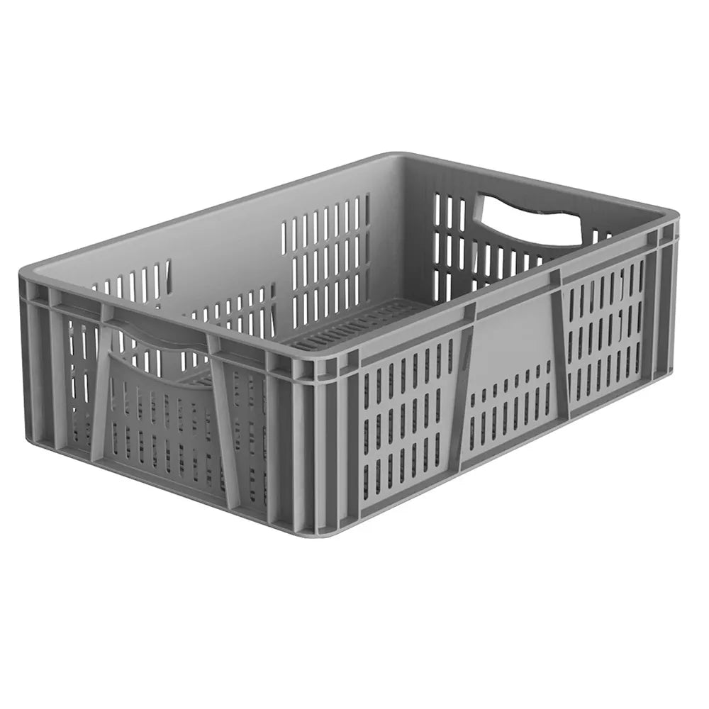 CANASTILLA 60X40X18 GRIS LINEAL