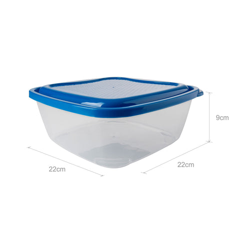 RECIPIENTE BASICO CUADRADO 2.3L