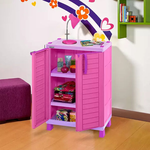 ARMARIO MEDIANO ROSADO NIÑA - RIMAX