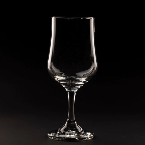 Copa Cervecera Bolonia de 13 oz, diseño elegante y seguro para contacto con alimentos.